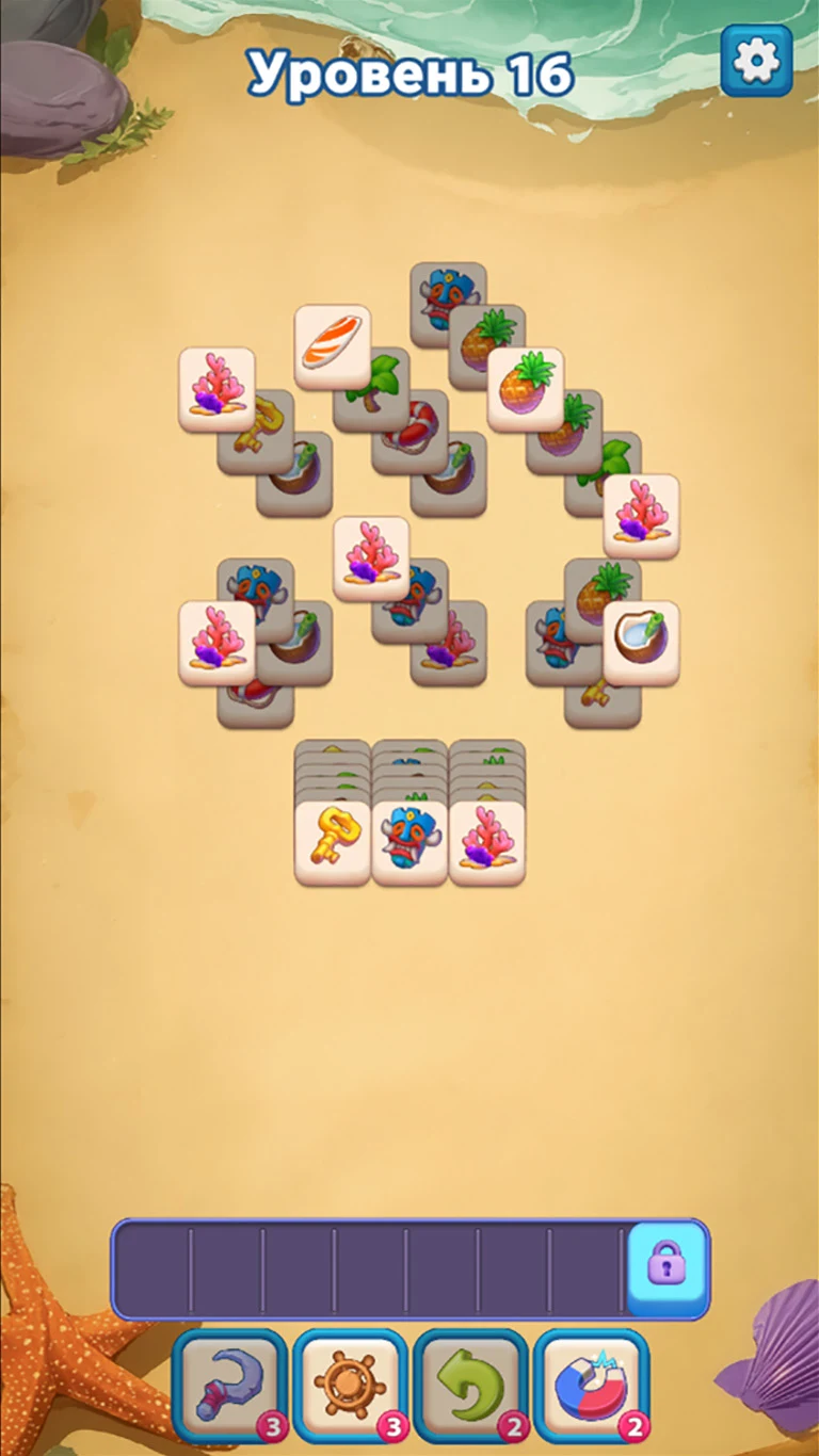 Treasure Hunters: Match3 Tiles screenshot